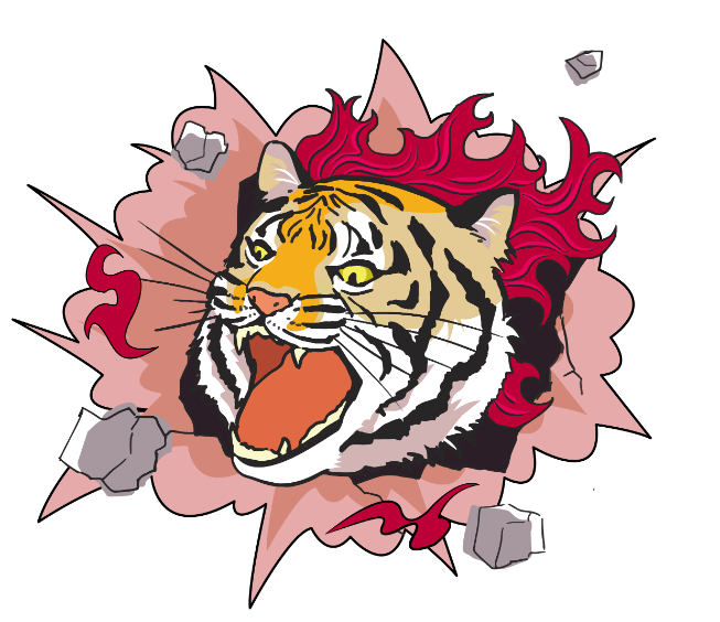 霸氣動物系列 老虎正面 62icon